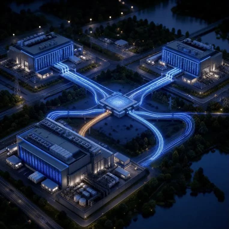Multiple WiLine edge facilities interconnected